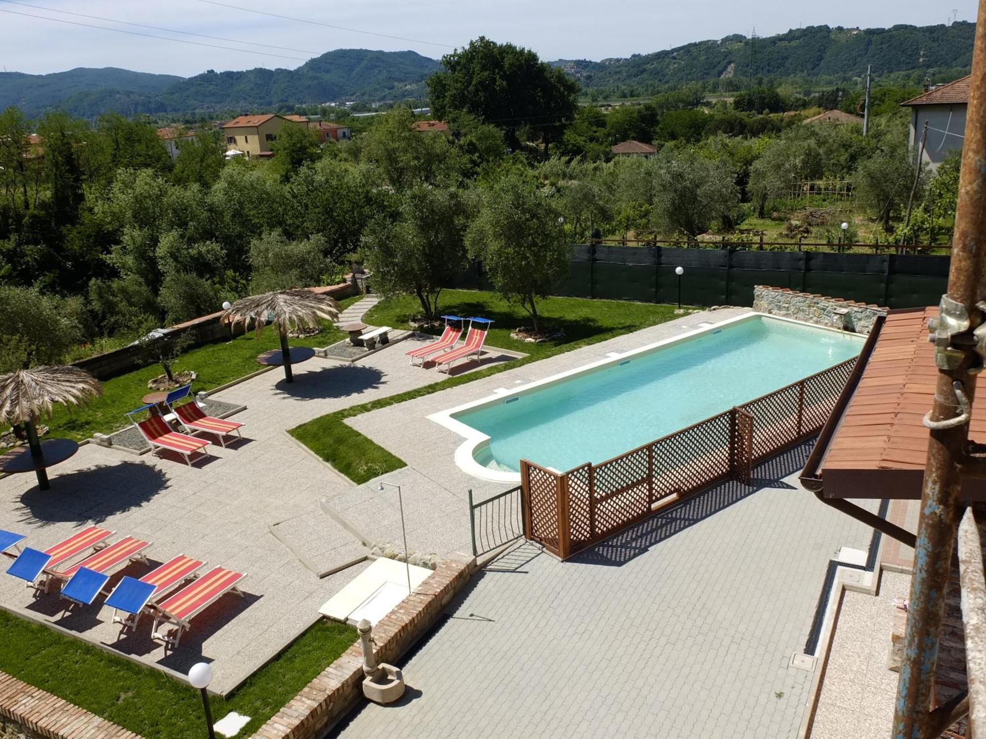 La Fonda Casa Vacanze-Appartamenti Con Piscina Santo Stefano di Magra Extérieur photo